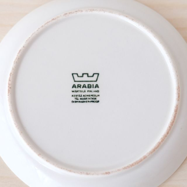 ARABIA(アラビア)の訳あり◆Arabia Miranda（ミランダ） プレート16.5cm ブラウン インテリア/住まい/日用品のキッチン/食器(食器)の商品写真