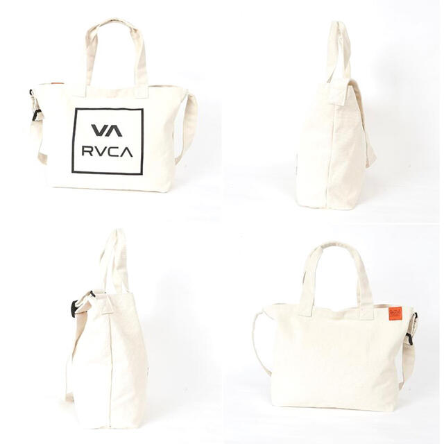 RVCA(ルーカ)のルーカ RVCA メンズ レディース キャンバス トートバッグ ショルダーバッグ レディースのバッグ(トートバッグ)の商品写真