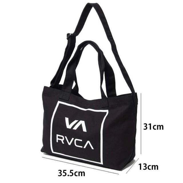 RVCA(ルーカ)のルーカ RVCA メンズ レディース キャンバス トートバッグ ショルダーバッグ レディースのバッグ(トートバッグ)の商品写真