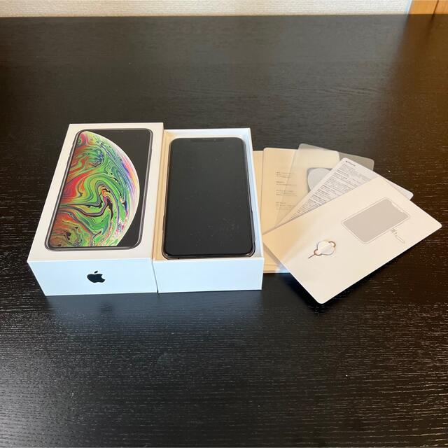 iPhone xs max 64GB スペースグレイ　SIMフリー