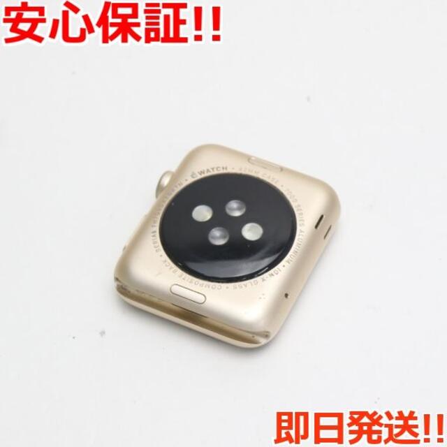 美品 Apple Watch 42mm ゴールド ミッドナイトブルー