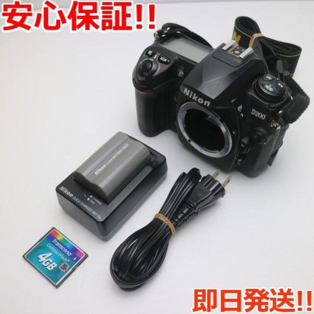 超美品 Nikon D200 ブラック ボディ