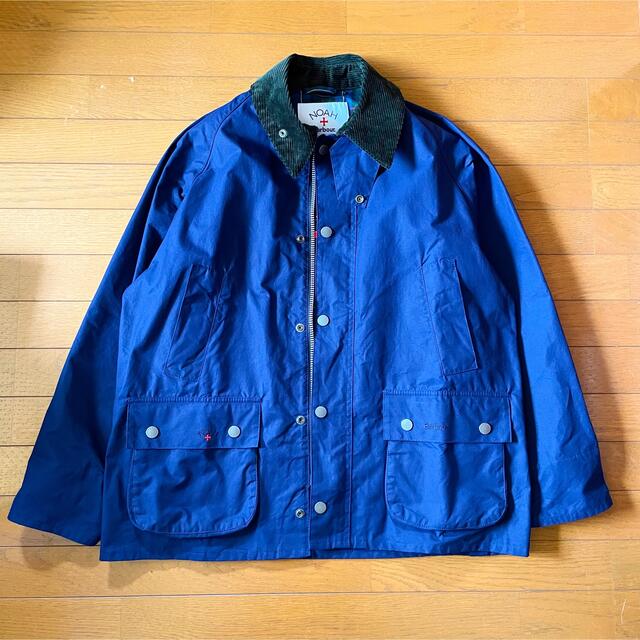 Noah Barbour Dry Waxed Bedale ネイビー「 L 」