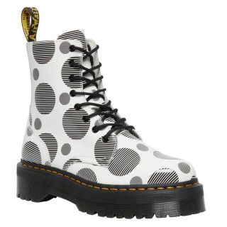 ドクターマーチン(Dr.Martens)のDr.Martens QUAD RETRO Jadon Polka Dot(ブーツ)