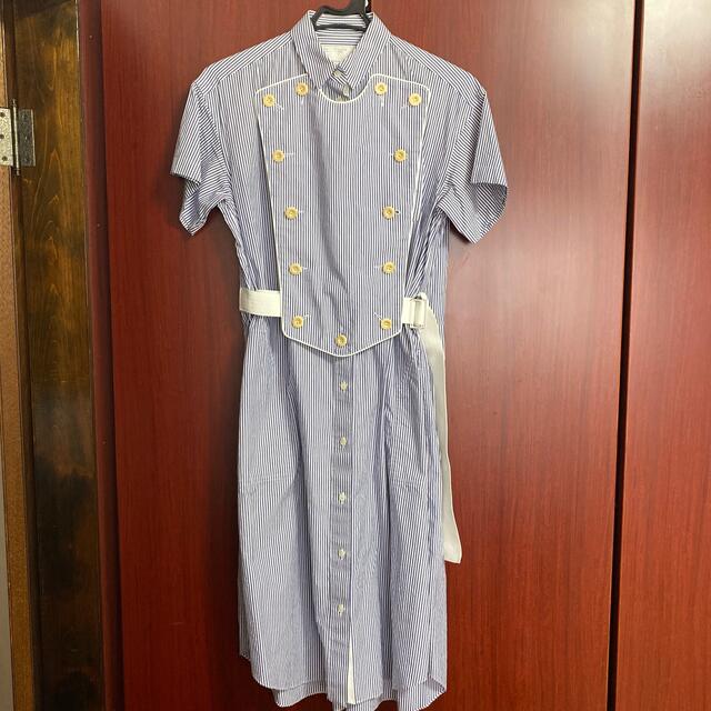 sacai - sacai Stripe shirt onepieceの通販 by kii's shop|サカイ