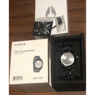 ニクソン(NIXON)のﾆｸｿﾝ NIXON タイムテラーアセテート A327-1039(腕時計)