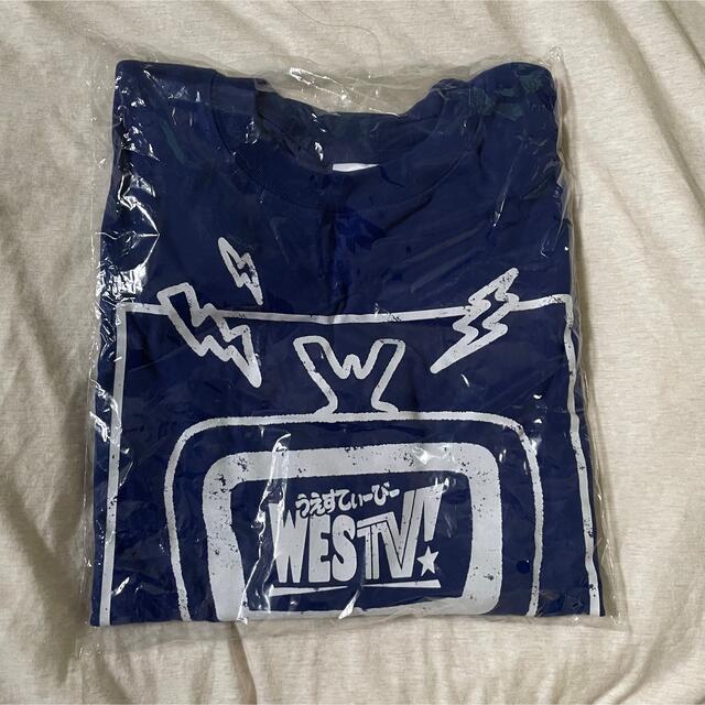 ジャニーズWEST(ジャニーズウエスト)のWESTV Tシャツ  ジャニーズWEST エンタメ/ホビーのDVD/ブルーレイ(アイドル)の商品写真