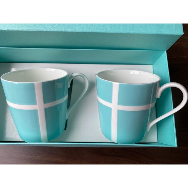 Tiffany & Co.(ティファニー)のティファニー ペアマグカップ インテリア/住まい/日用品のキッチン/食器(グラス/カップ)の商品写真