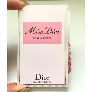 ディオール(Dior)のDior ローズ&ローズ　オードトワレ　試供品(香水(女性用))