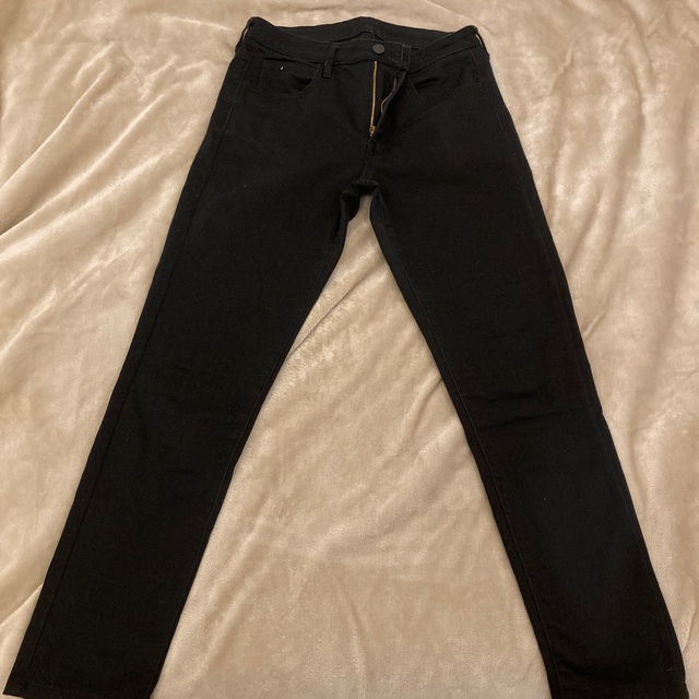 海外 無印良品 黒 スキニーパンツ 66cm superior-quality.ru:443