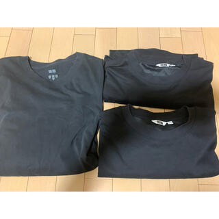 ユニクロ(UNIQLO)のユニクロ　Tシャツ　ロンT 3枚セット(Tシャツ/カットソー(半袖/袖なし))