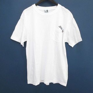 チャムス(CHUMS)のチャムス CHUMS 半袖 Tシャツ カットソー XL 白系 ホワイト ロゴ 綿(Tシャツ/カットソー(半袖/袖なし))