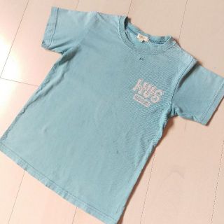 ハッシュアッシュ(HusHush)の[No.16] 120cmHUSHUSH*モスグリーンＴシャツ(Tシャツ/カットソー)