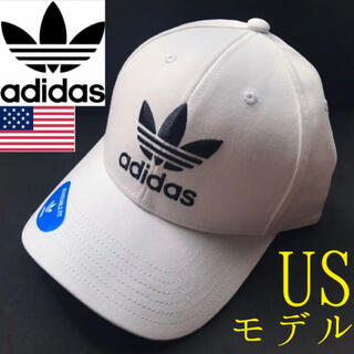 アディダス(adidas)のレア【新品】アディダス キャップ 帽子 USA 白 ゴルフ(キャップ)