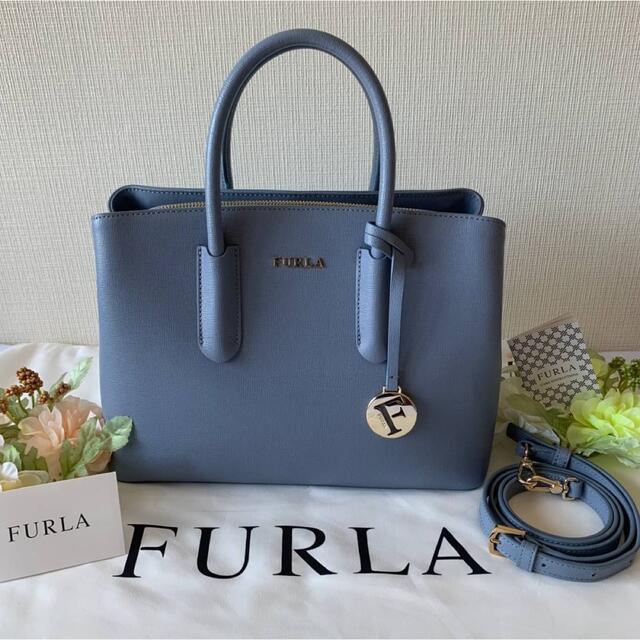 Furla - 極美品✨FURLA フルラ テッサ ショルダーバッグ 2way くすみ