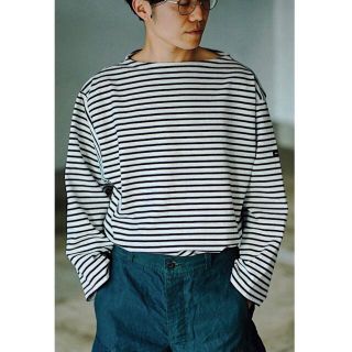 コモリ(COMOLI)のoutバスクシャツ(Tシャツ/カットソー(七分/長袖))