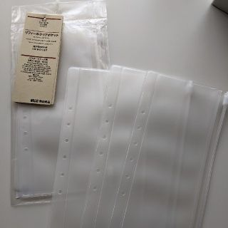 ムジルシリョウヒン(MUJI (無印良品))の【6枚】リフィールクリアポケット(日用品/生活雑貨)