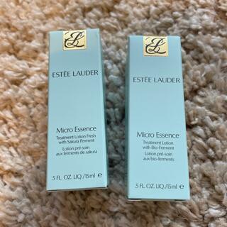 エスティローダー(Estee Lauder)のエスティーローダー　マイクロエッセンスローション　2種類　化粧水(化粧水/ローション)