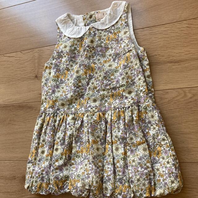 petit main(プティマイン)のプティマインワンピース90 キッズ/ベビー/マタニティのキッズ服女の子用(90cm~)(ワンピース)の商品写真