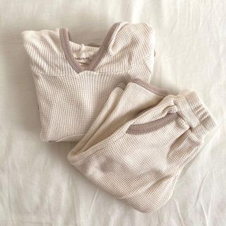 ザラキッズ(ZARA KIDS)のkokokids オリジナル ワッフルセットアップ(その他)