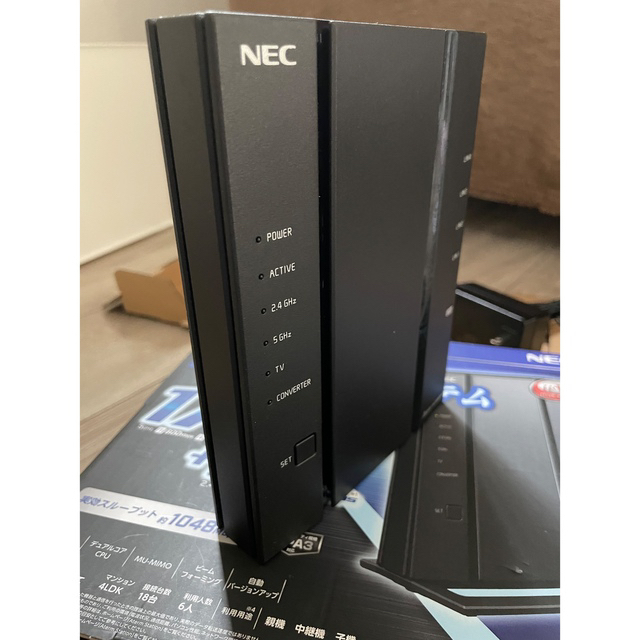 Wi-Fiルーター NEC Aterm WG2600HS2 新品【概要要確認】