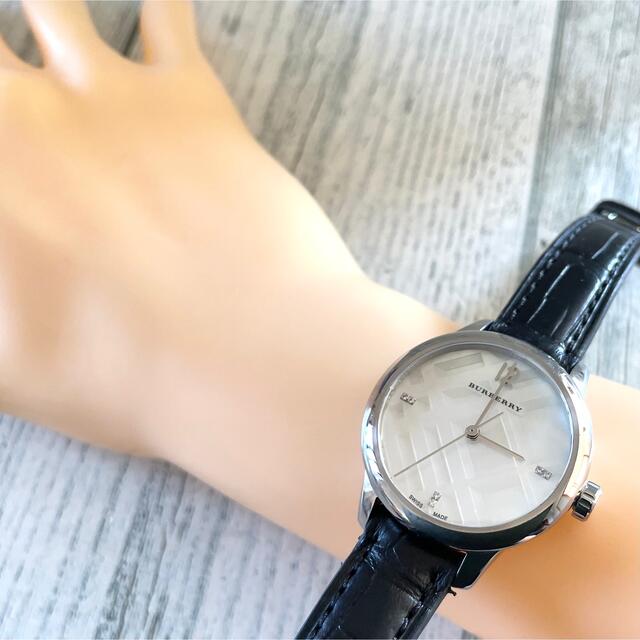 電池交換済】BURBERRY バーバリー BU10106 腕時計 6P-