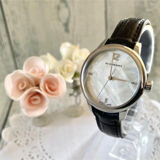 電池交換済】BURBERRY バーバリー BU10106 腕時計 6P-