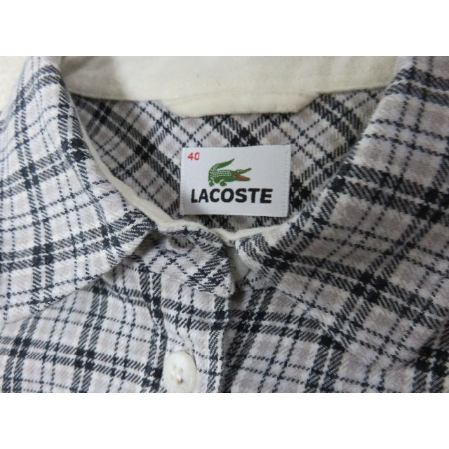 LACOSTE(ラコステ)のLACOSTE　ラコステ　ミニワンピ　チュニック　サイズ40 レディースのワンピース(ミニワンピース)の商品写真