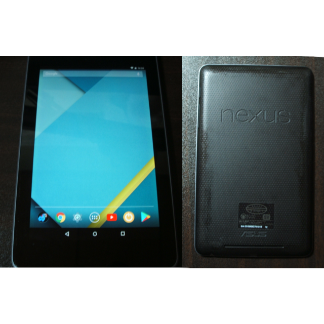 Google Nexus(グーグルネクサス)のNexus7 2012 16GB WiFiモデル 本体 スマホ/家電/カメラのPC/タブレット(タブレット)の商品写真