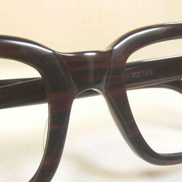 ENA(エナ)のENA GLORIA ヴィンテージ 眼鏡 フレーム スクエア セル 恵那眼鏡工業 メンズのファッション小物(サングラス/メガネ)の商品写真