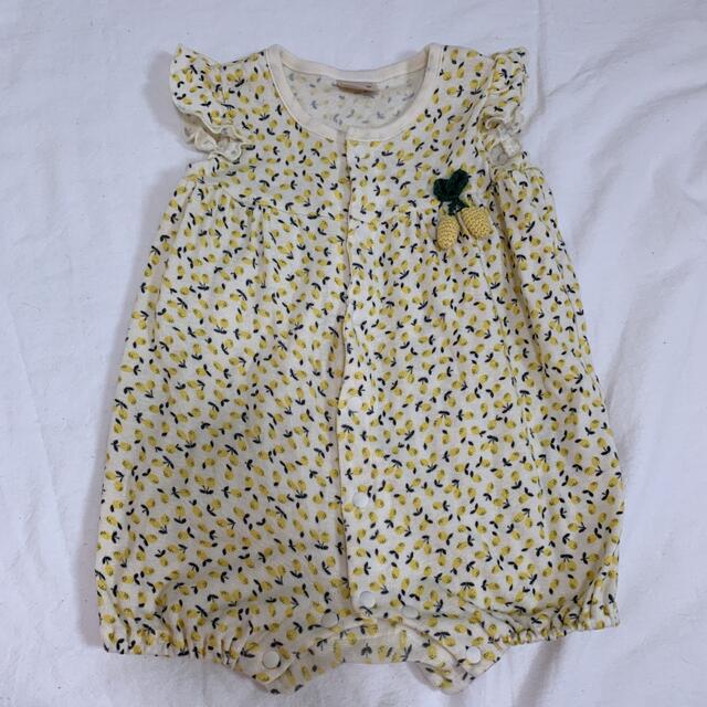 120円 全品送料無料 プティマイン petit main ロンパース 70サイズ 女の子 子供服 ベビー服 キッズ 120円 全品送料無料 プティマイン petit main ロンパース 70サイズ 女の子 子供服 ベビー服 キッズ