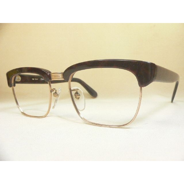 ENA ヴィンテージ 眼鏡 フレーム サーモントブロー 12金張 恵那眼鏡工業 | フリマアプリ ラクマ