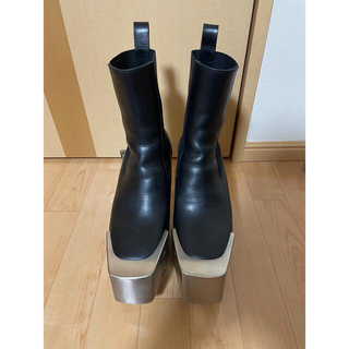 リックオウエンス(Rick Owens)のRick Owens BEVEL KISS BOOT ブーツ(ブーツ)