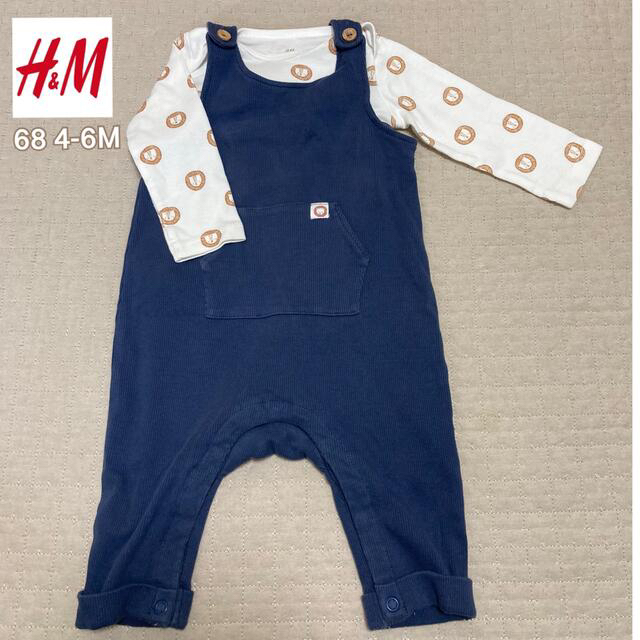 H&M(エイチアンドエム)の男の子ベビー服　まとめ売り キッズ/ベビー/マタニティのベビー服(~85cm)(カバーオール)の商品写真