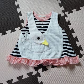 ナルミヤ インターナショナル(NARUMIYA INTERNATIONAL)のbaby cheer　アヒルチュニック　90cm(Tシャツ/カットソー)