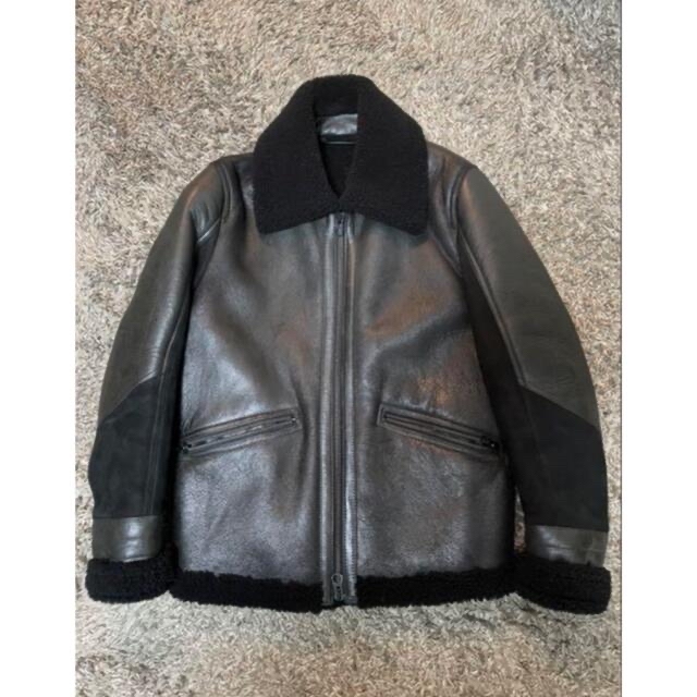 DENHAM ALLOWAY LEATHER JKT レザームートンジャケット | フリマアプリ ラクマ