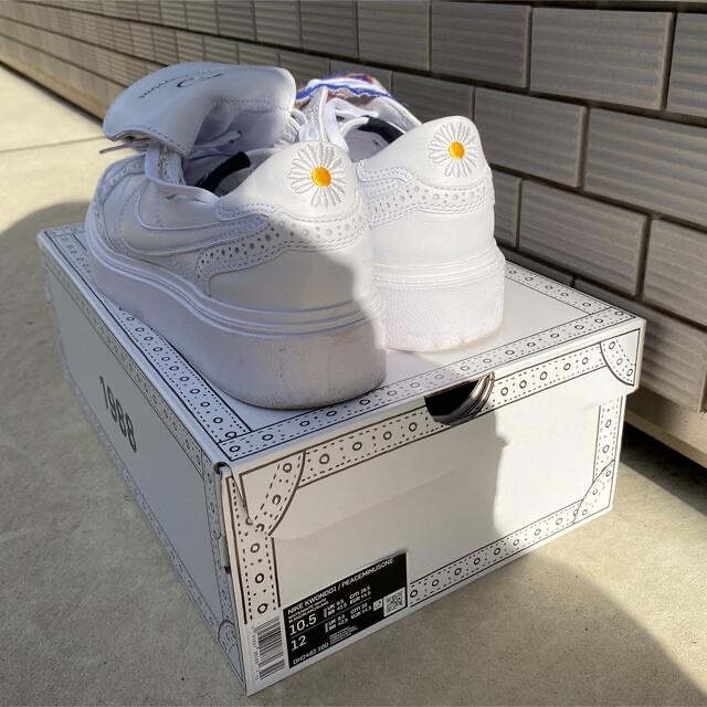 PEACEMINUSONE(ピースマイナスワン)のPEACEMINUSONE × Nike Kwondo1 "White"  メンズの靴/シューズ(スニーカー)の商品写真