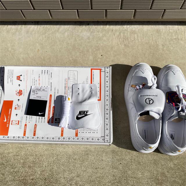 PEACEMINUSONE(ピースマイナスワン)のPEACEMINUSONE × Nike Kwondo1 "White"  メンズの靴/シューズ(スニーカー)の商品写真