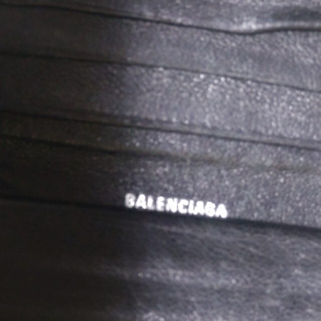 Balenciaga(バレンシアガ)のBALENCIAGA バレンシアガ　二つ折り財布　ブラック メンズのファッション小物(折り財布)の商品写真