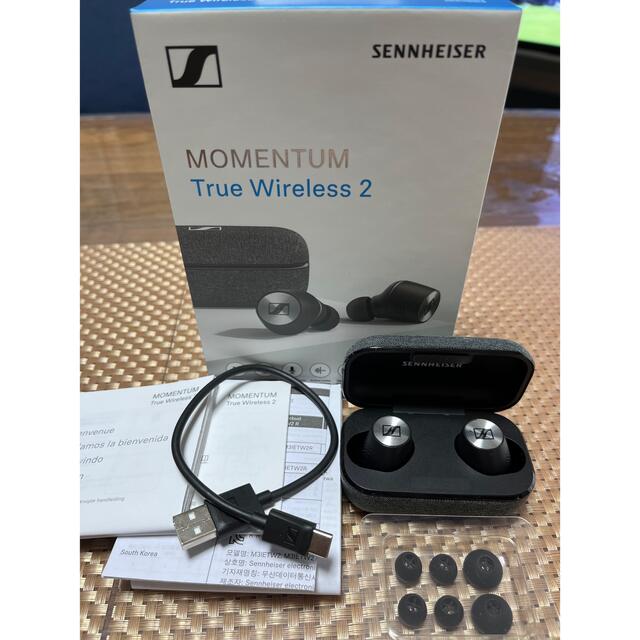 ゼンハイザー✨MOMENTUM True Wireless 2　ブラック　新品未