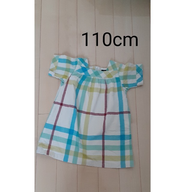 BURBERRY(バーバリー)のバーバリー　ワンピース　チュニック100 110 キッズ/ベビー/マタニティのキッズ服女の子用(90cm~)(ワンピース)の商品写真