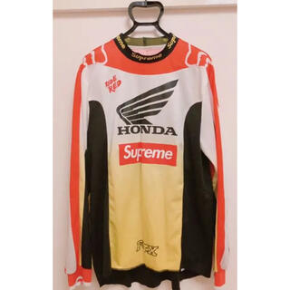 シュプリーム(Supreme)のsupreme/Honda/Fox Racing Moto Jersey Top(Tシャツ/カットソー(七分/長袖))