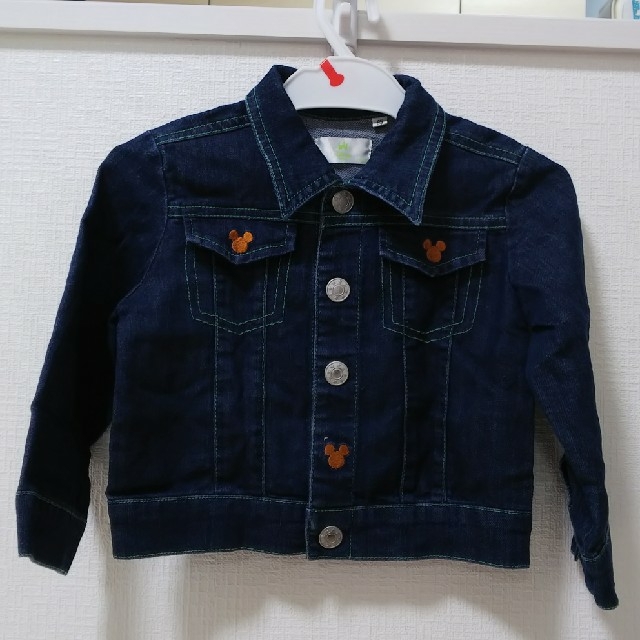 mako様専用　ディズニーベビー  ジージャン  デニムジャケット 95 キッズ/ベビー/マタニティのキッズ服女の子用(90cm~)(ジャケット/上着)の商品写真