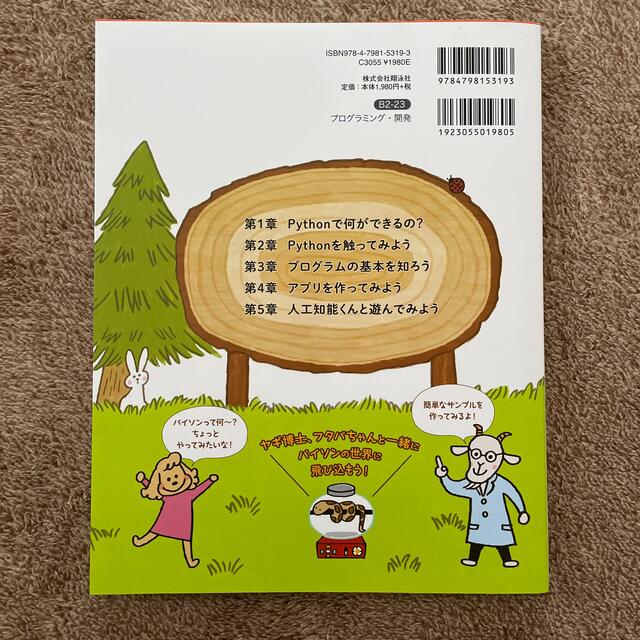 Ｐｙｔｈｏｎ１年生 体験してわかる！会話でまなべる！プログラミングのし エンタメ/ホビーの本(コンピュータ/IT)の商品写真