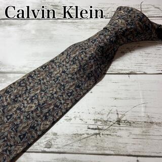 カルバンクライン(Calvin Klein)のCalvin Klein CK カルバンクライン　ネクタイ　総柄　ビジネス(ネクタイ)