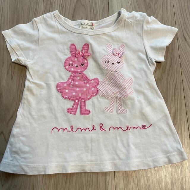 TINKERBELL(ティンカーベル)の女の子　Tシャツ  80  ＋　ミニーOP キッズ/ベビー/マタニティのベビー服(~85cm)(シャツ/カットソー)の商品写真