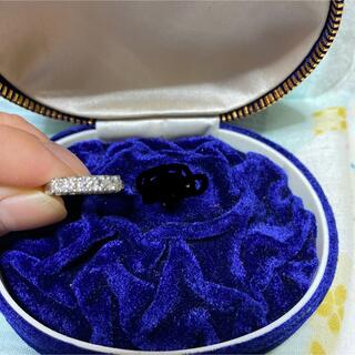 ダイヤモンド リング 指輪 18k 本物 美品 アクセサリー ジュエリー 宝石(リング(指輪))