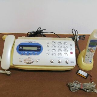 エヌイーシー(NEC)のNEC FAX電話機 ファクシミリ スピークス SPX-S217B  ジャンク(その他)
