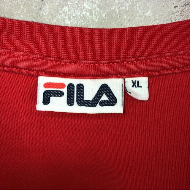 FILA(フィラ)の希少 90s フィラ Tシャツ ビッグプリント  メンズのトップス(Tシャツ/カットソー(半袖/袖なし))の商品写真