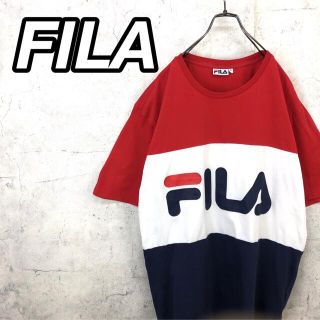 フィラ(FILA)の希少 90s フィラ Tシャツ ビッグプリント (Tシャツ/カットソー(半袖/袖なし))